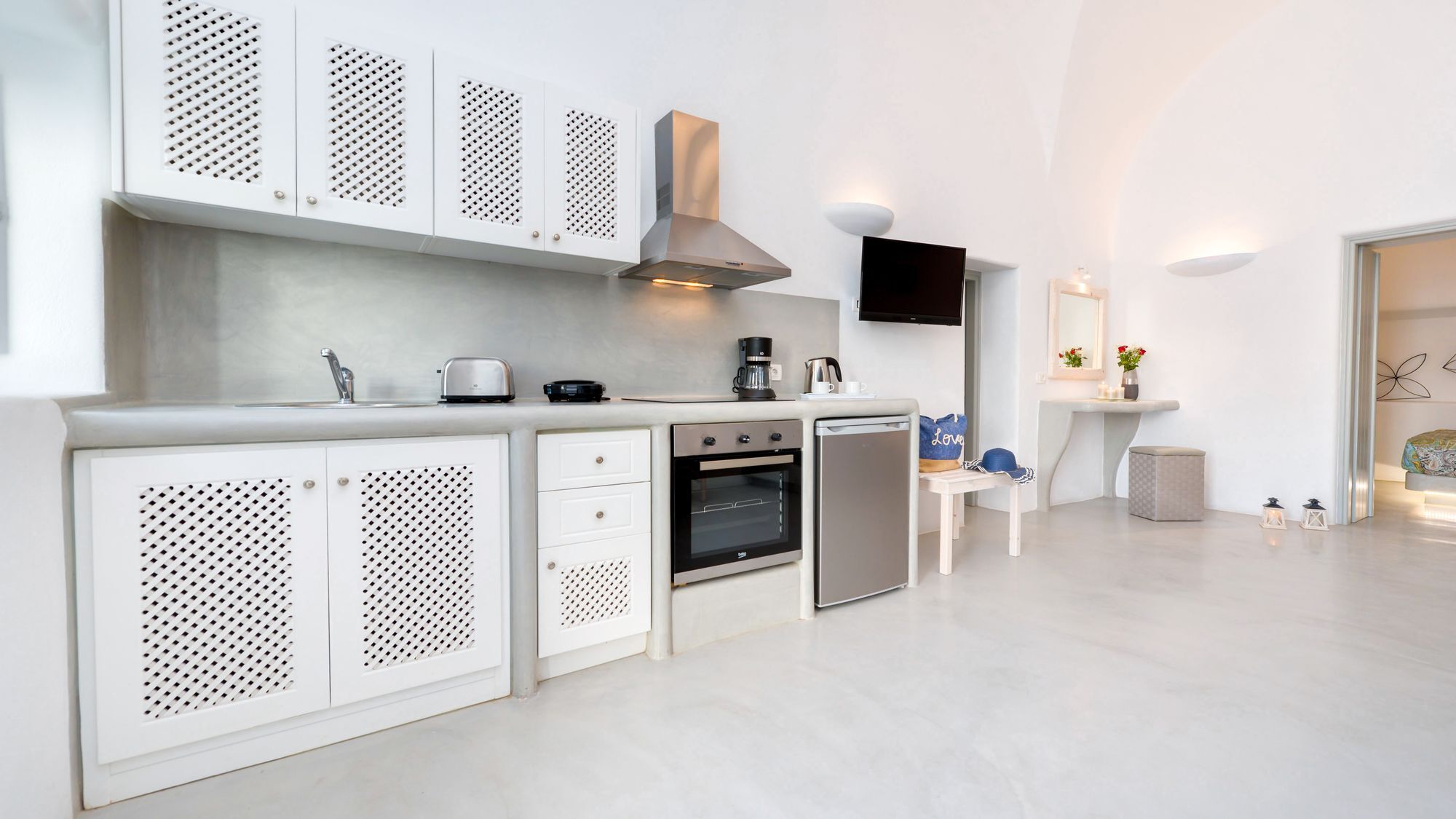 Nereids Villa Santorini Megalochori  Esterno foto