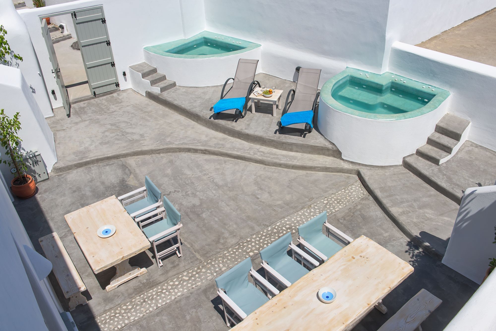 Nereids Villa Santorini Megalochori  Esterno foto
