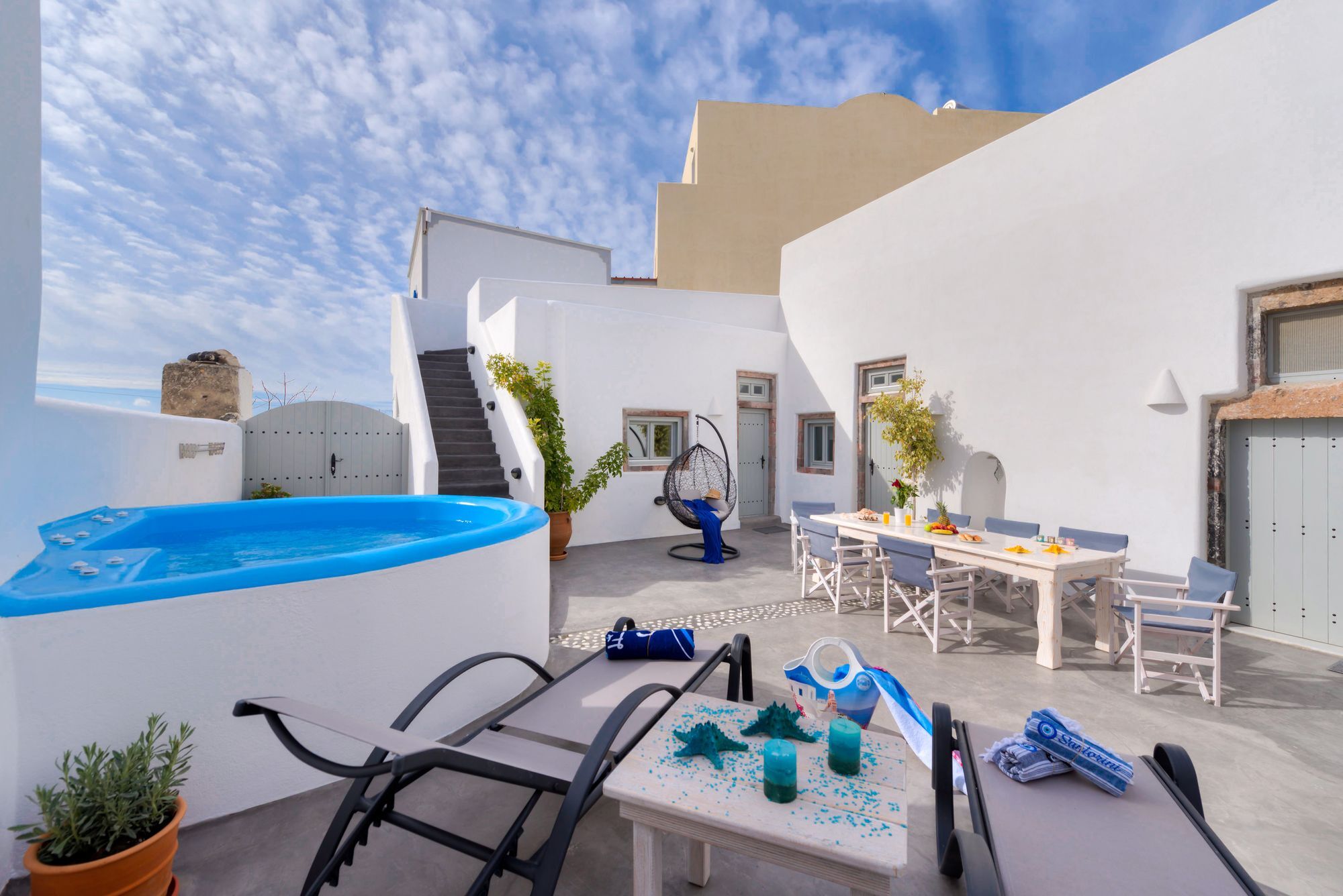 Nereids Villa Santorini Megalochori  Esterno foto