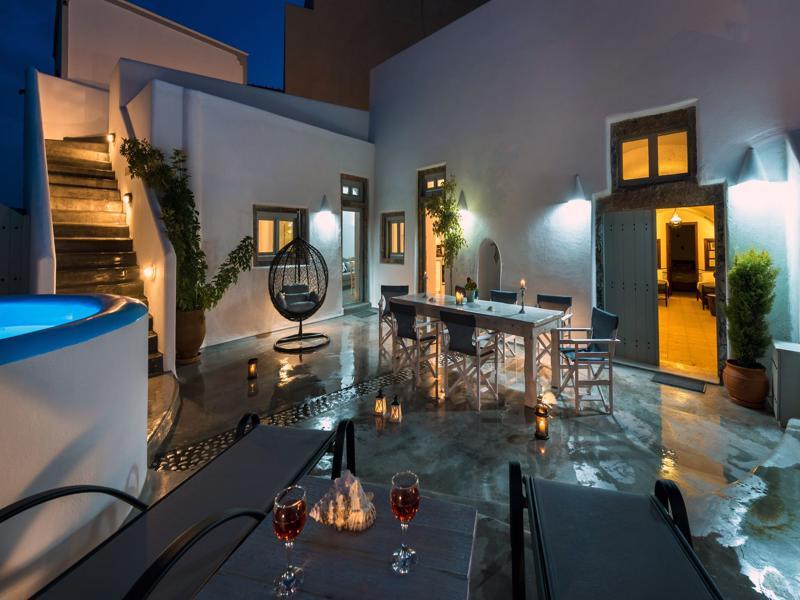 Nereids Villa Santorini Megalochori  Esterno foto