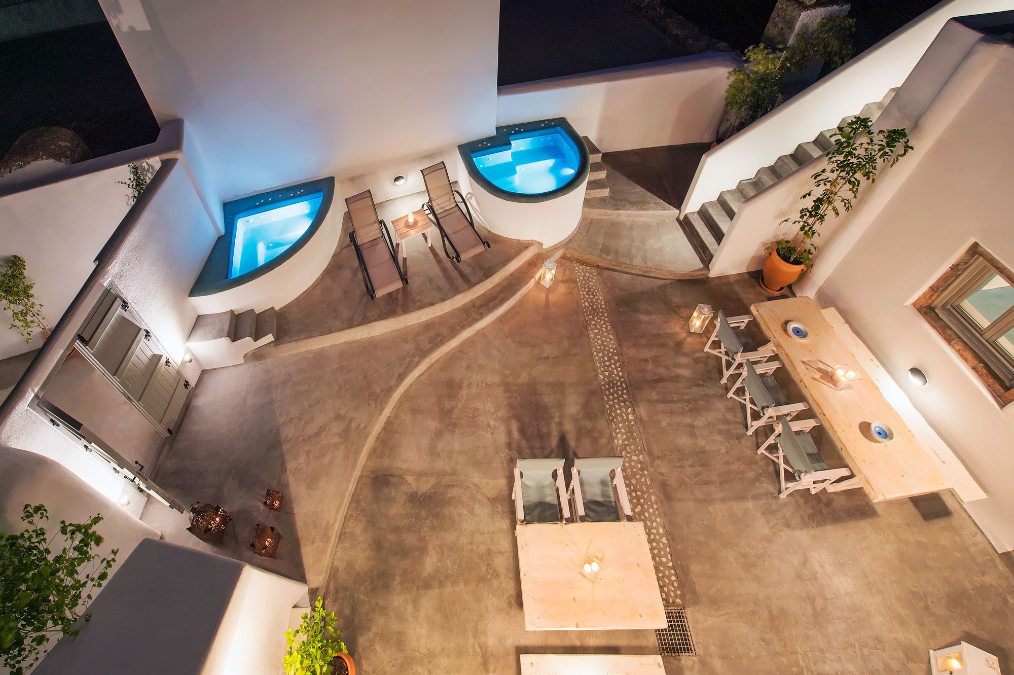 Nereids Villa Santorini Megalochori  Esterno foto