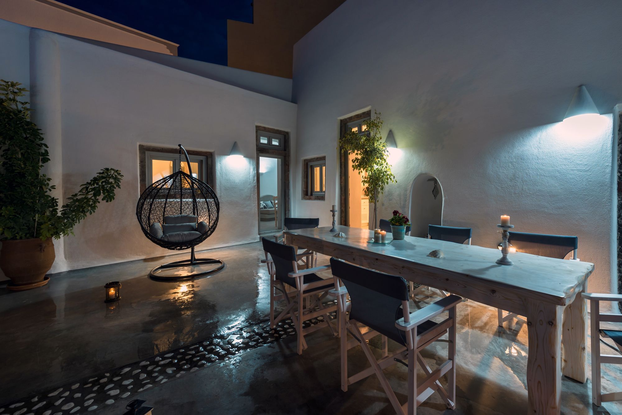 Nereids Villa Santorini Megalochori  Esterno foto