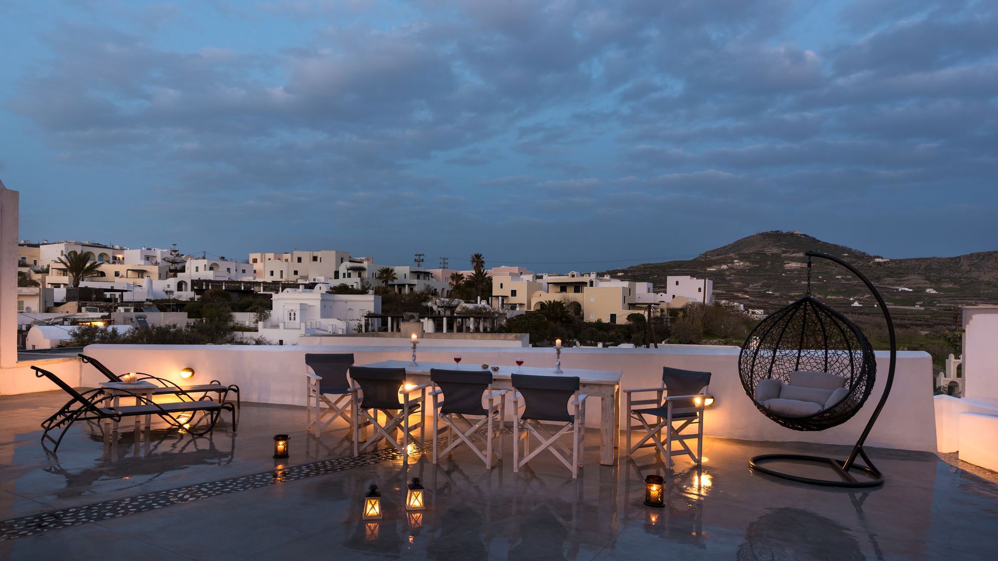 Nereids Villa Santorini Megalochori  Esterno foto
