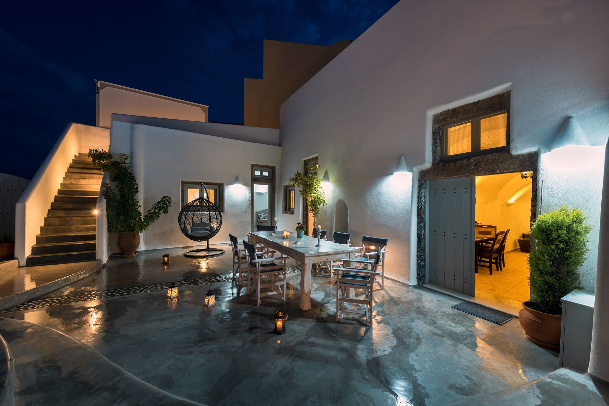 Nereids Villa Santorini Megalochori  Esterno foto