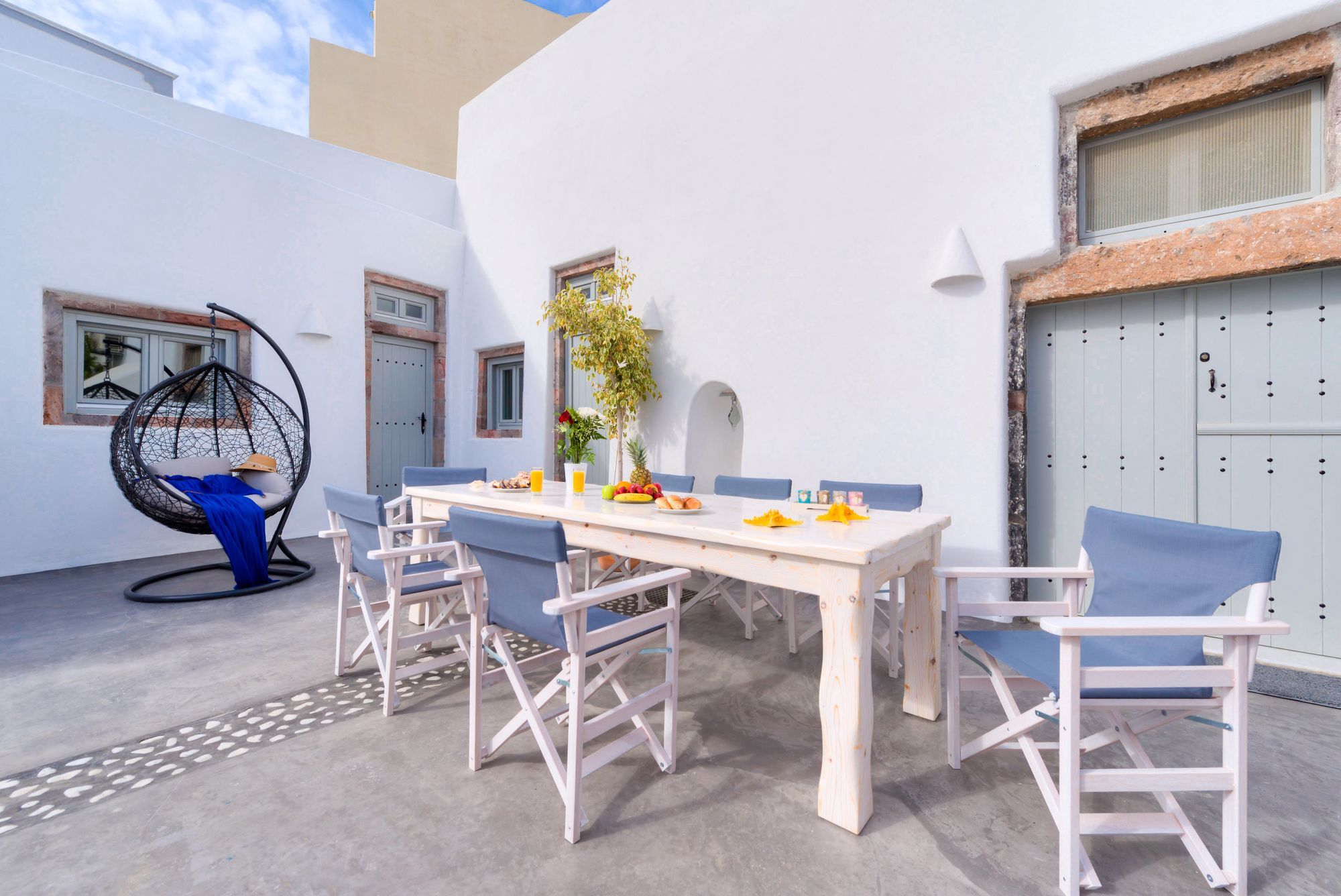 Nereids Villa Santorini Megalochori  Esterno foto