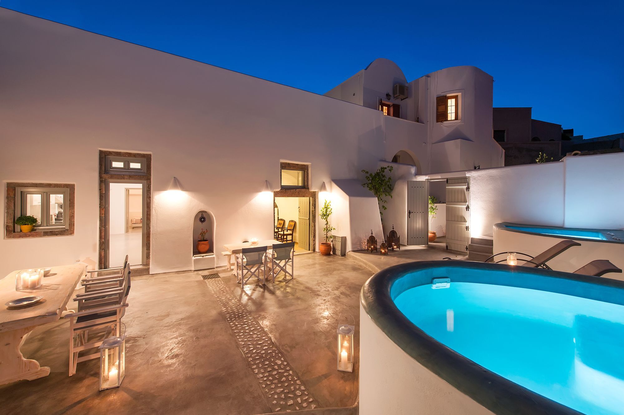Nereids Villa Santorini Megalochori  Esterno foto