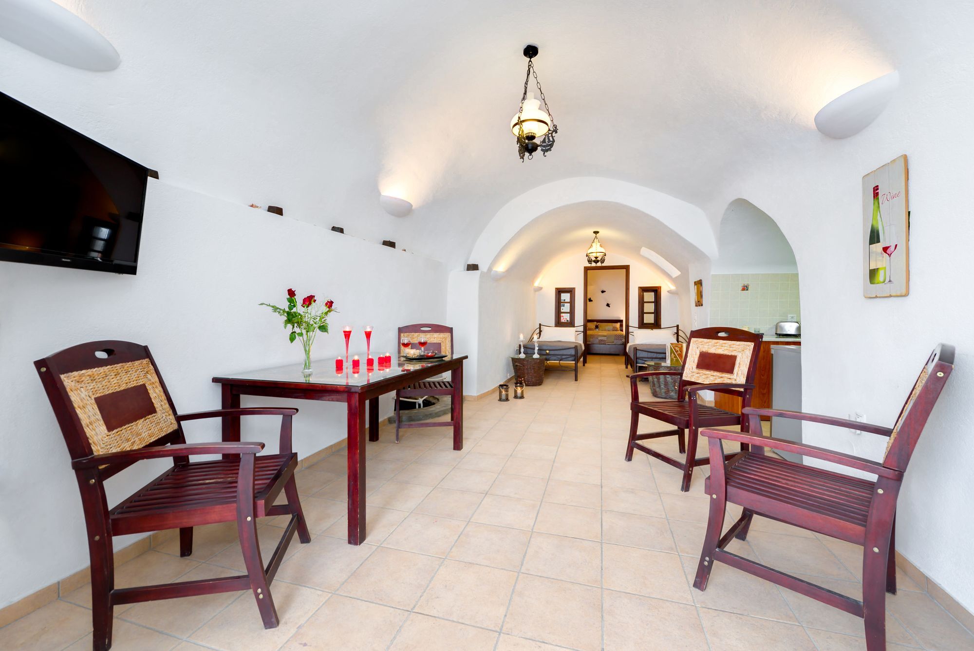 Nereids Villa Santorini Megalochori  Esterno foto