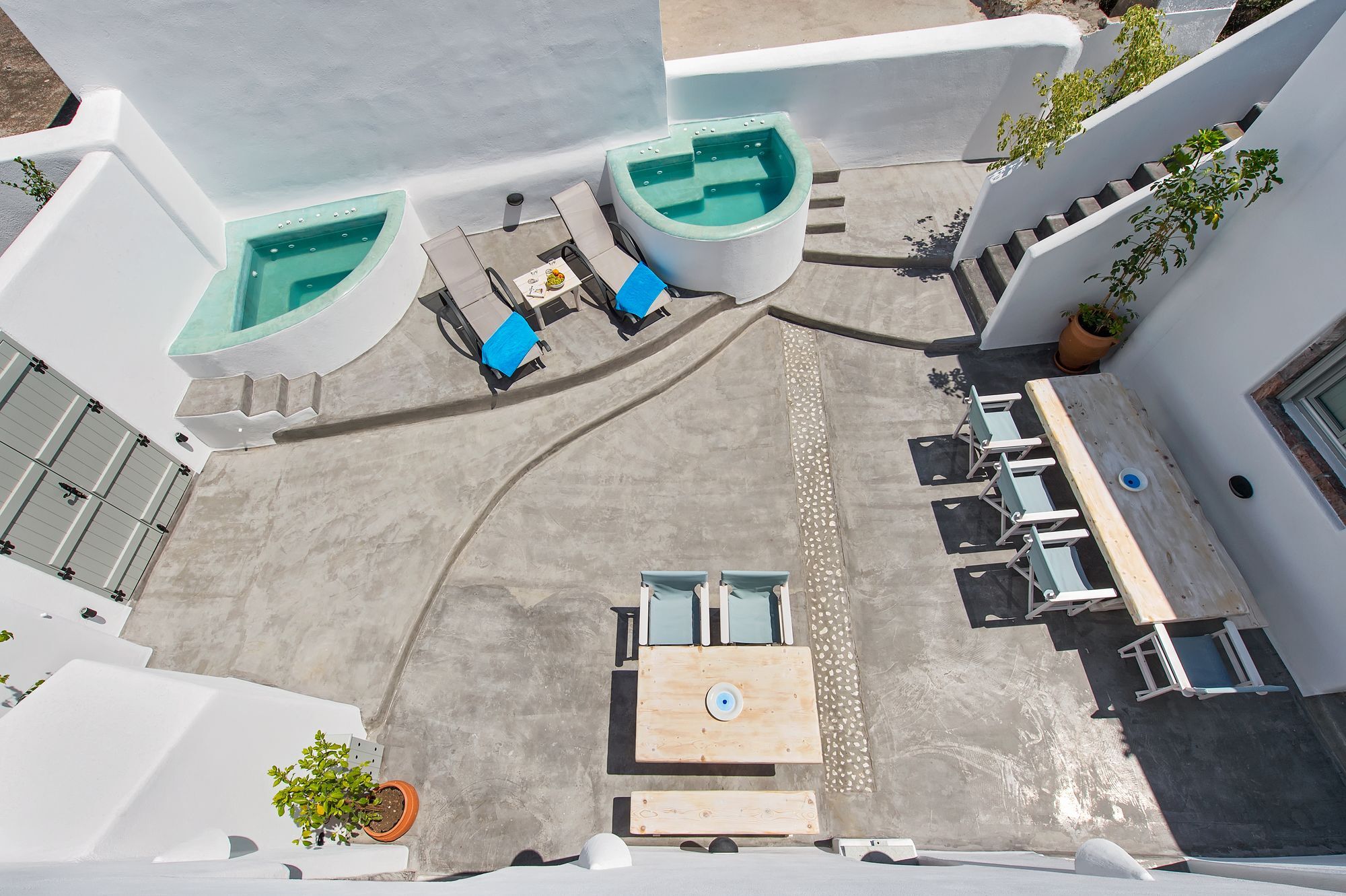 Nereids Villa Santorini Megalochori  Esterno foto