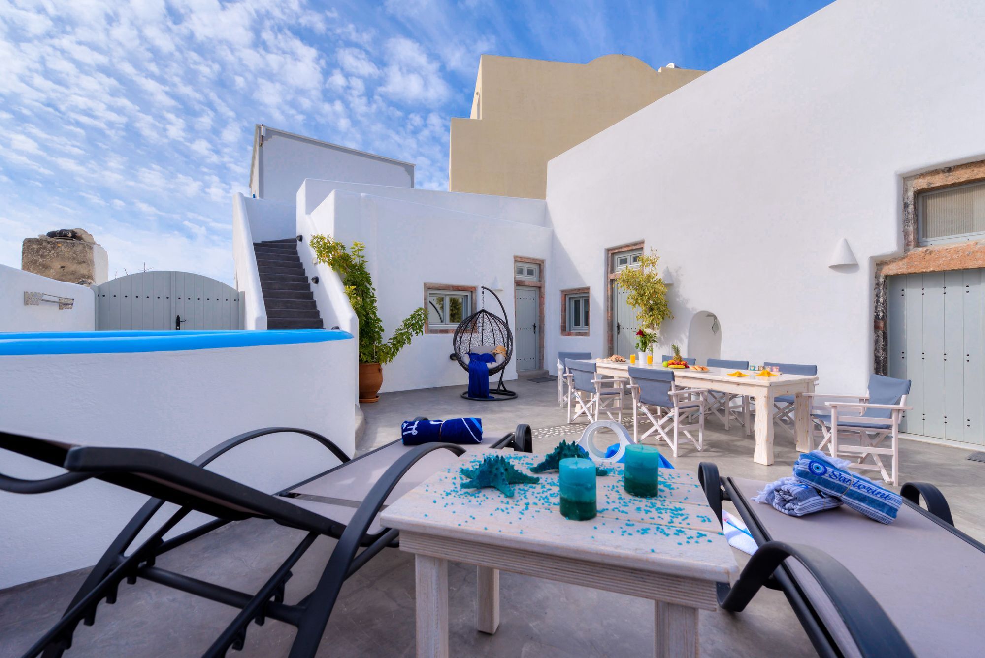 Nereids Villa Santorini Megalochori  Esterno foto