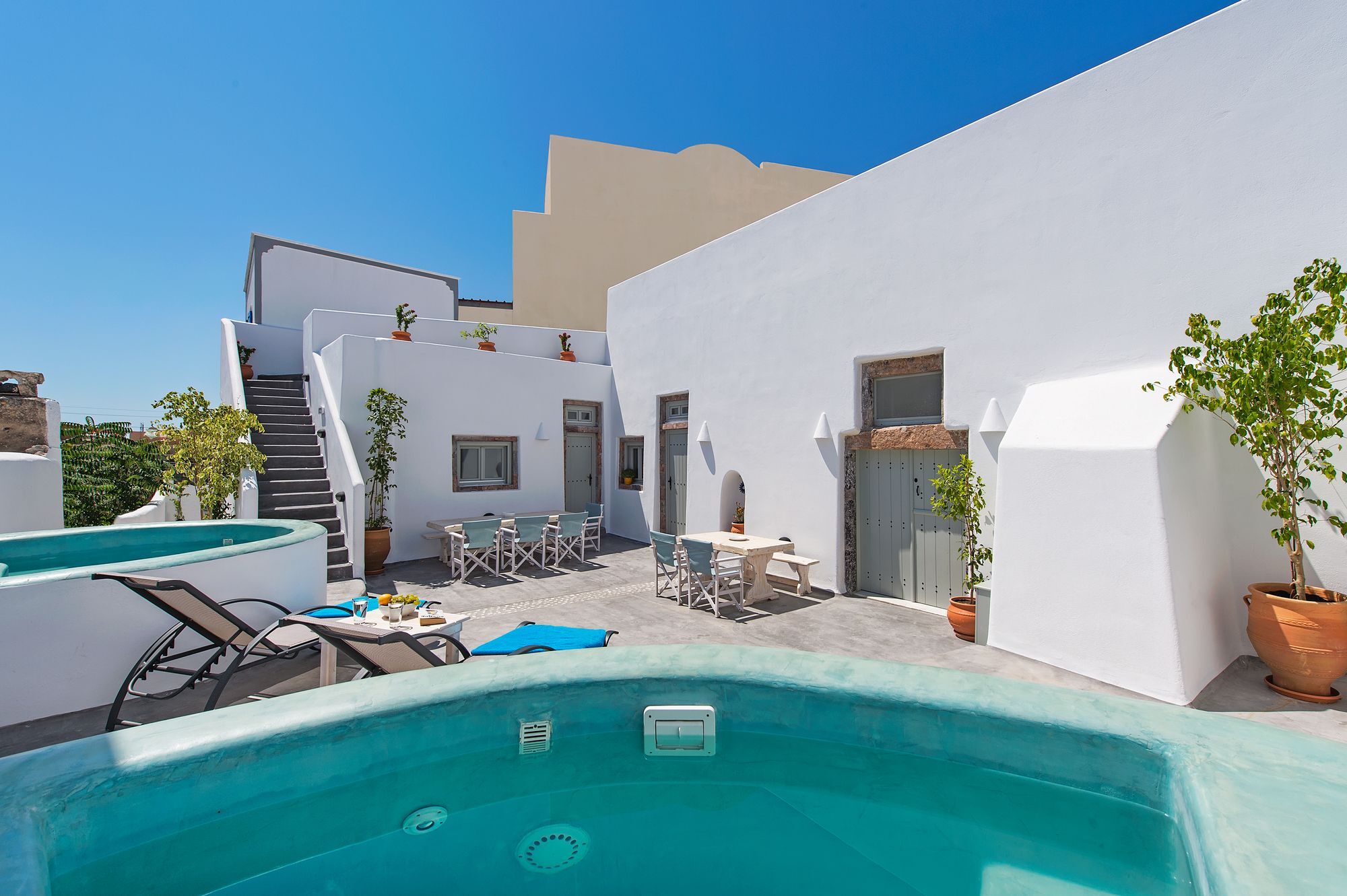 Nereids Villa Santorini Megalochori  Esterno foto