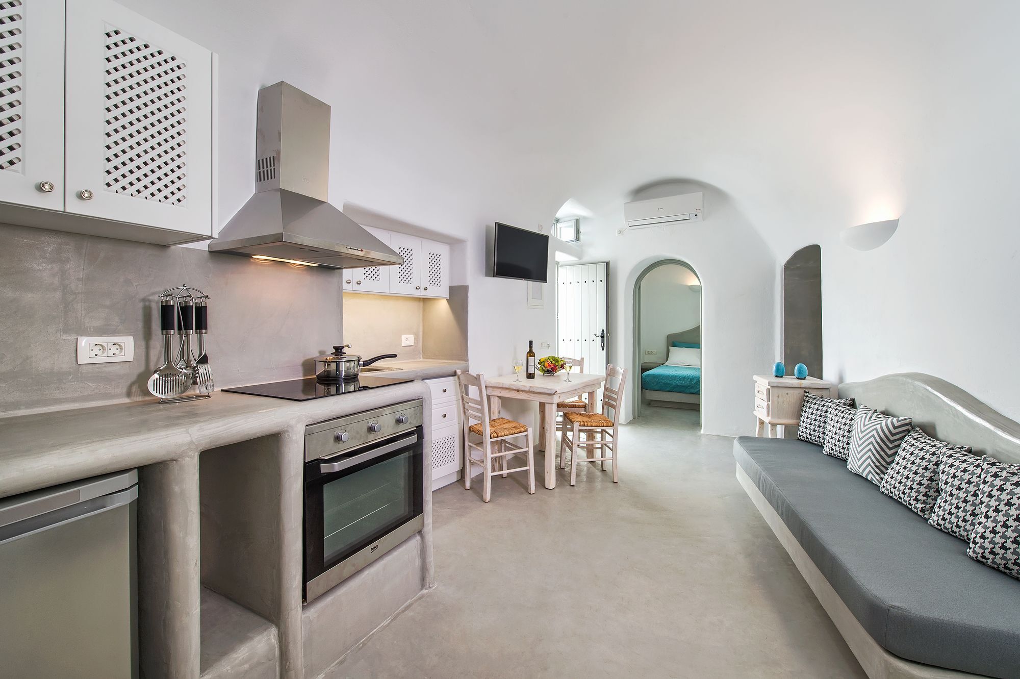 Nereids Villa Santorini Megalochori  Esterno foto
