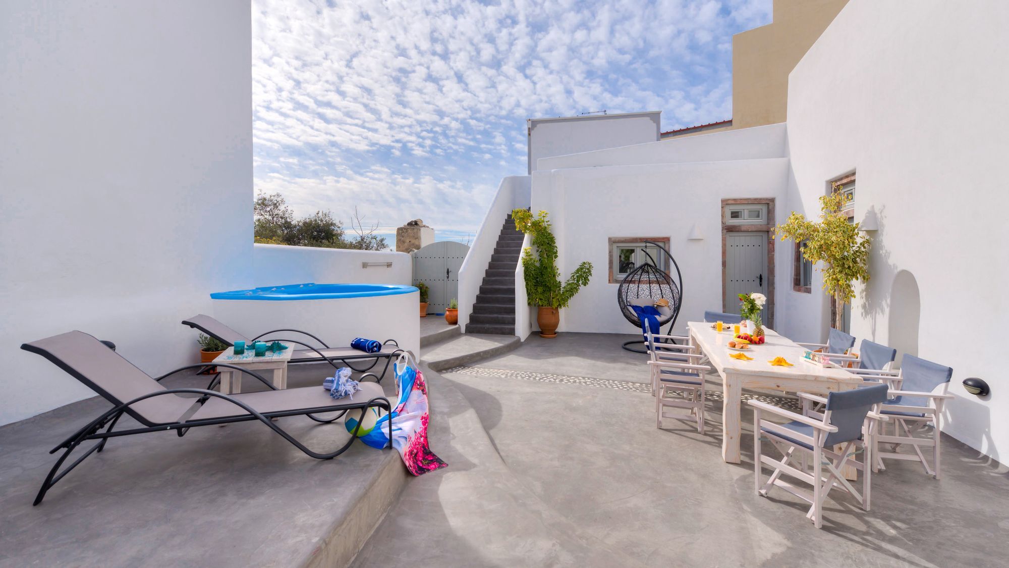 Nereids Villa Santorini Megalochori  Esterno foto