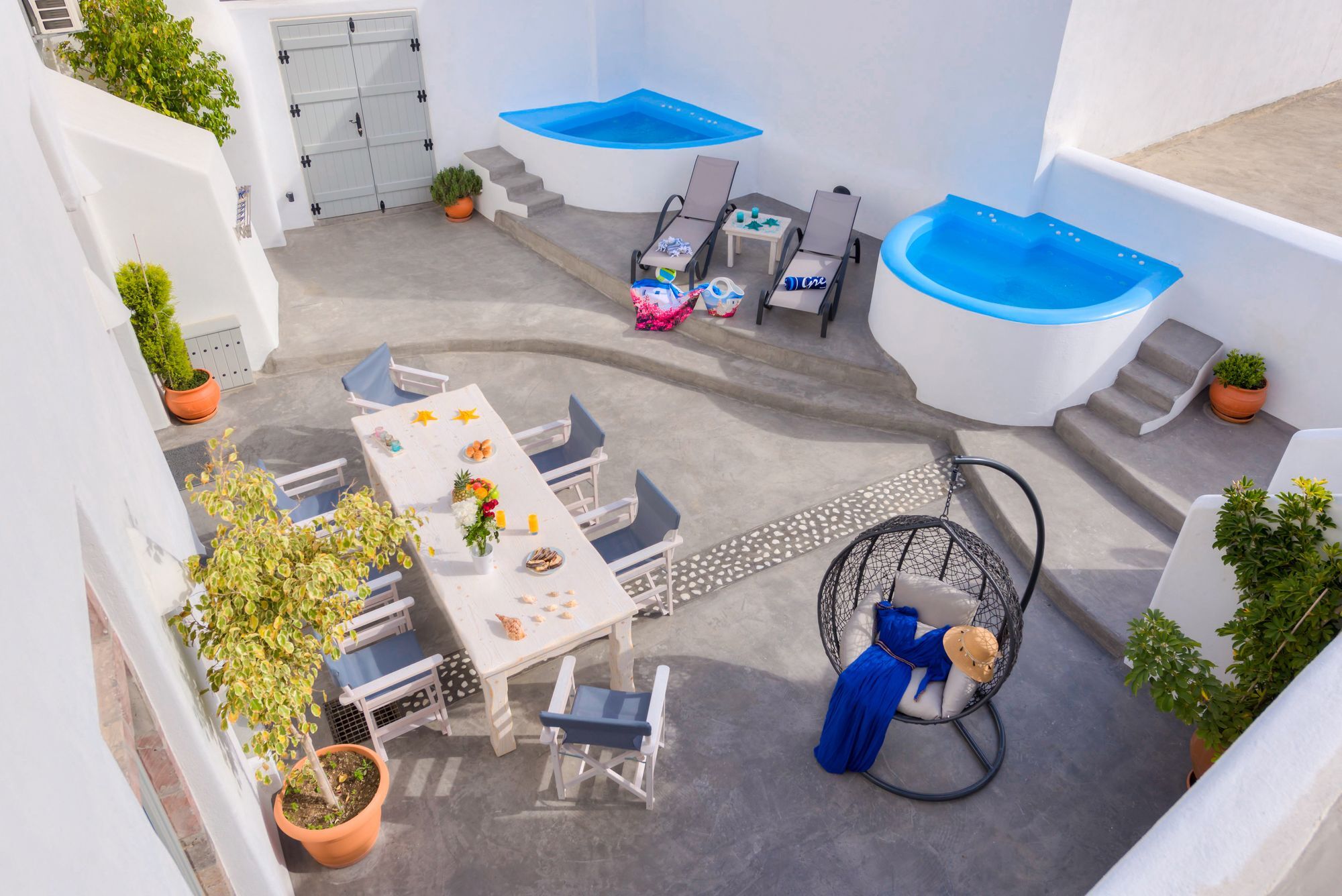 Nereids Villa Santorini Megalochori  Esterno foto