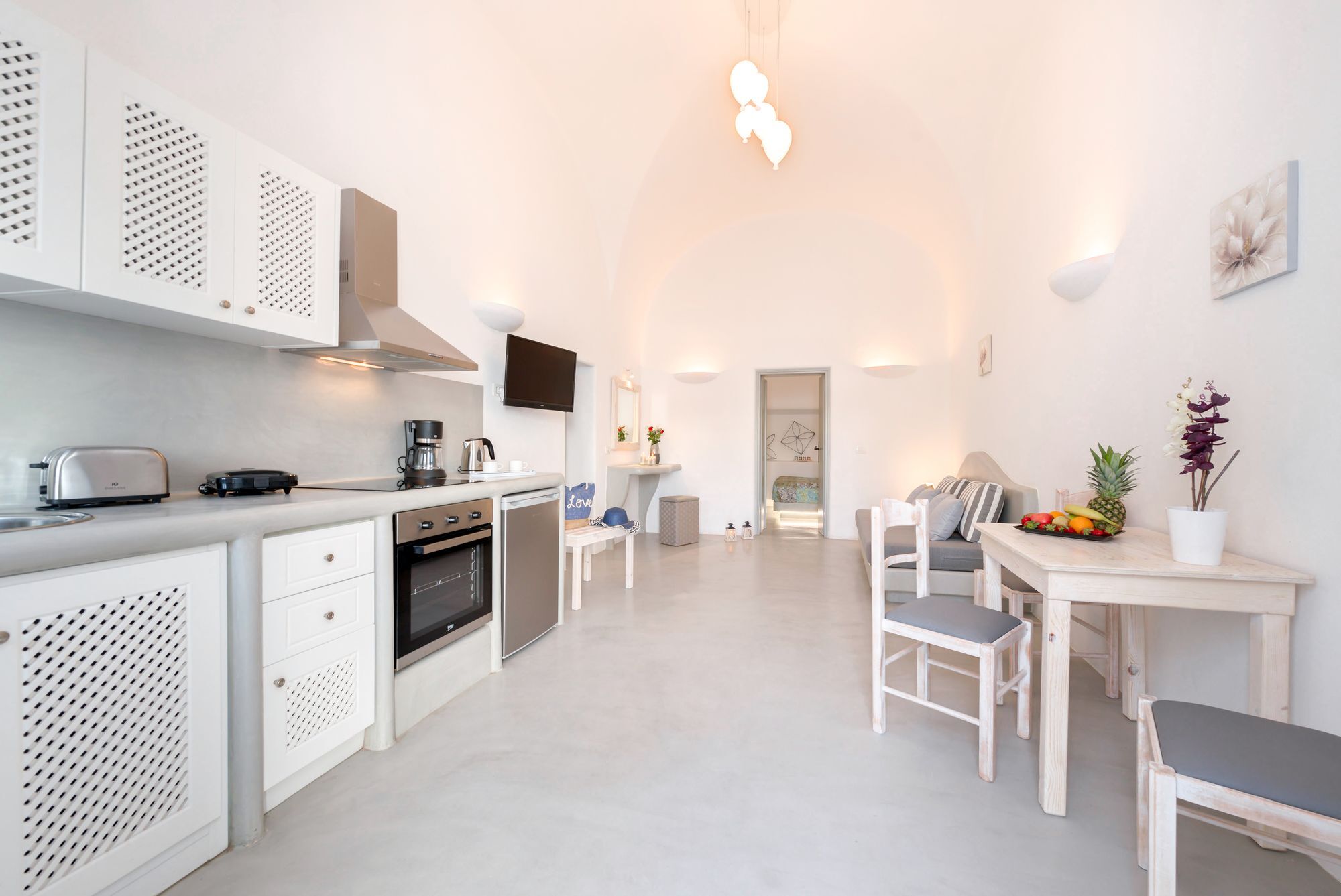 Nereids Villa Santorini Megalochori  Esterno foto
